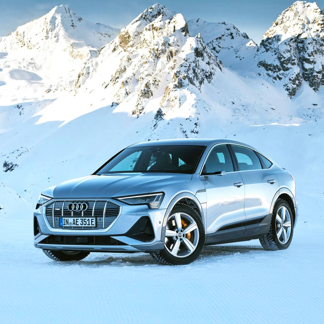 Image: Audi e-tron Sportback 55 quattro S Line review: a flashy EV light show
