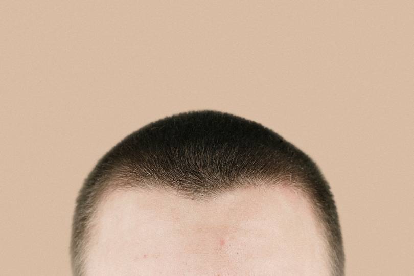 cut hair on top with clippers