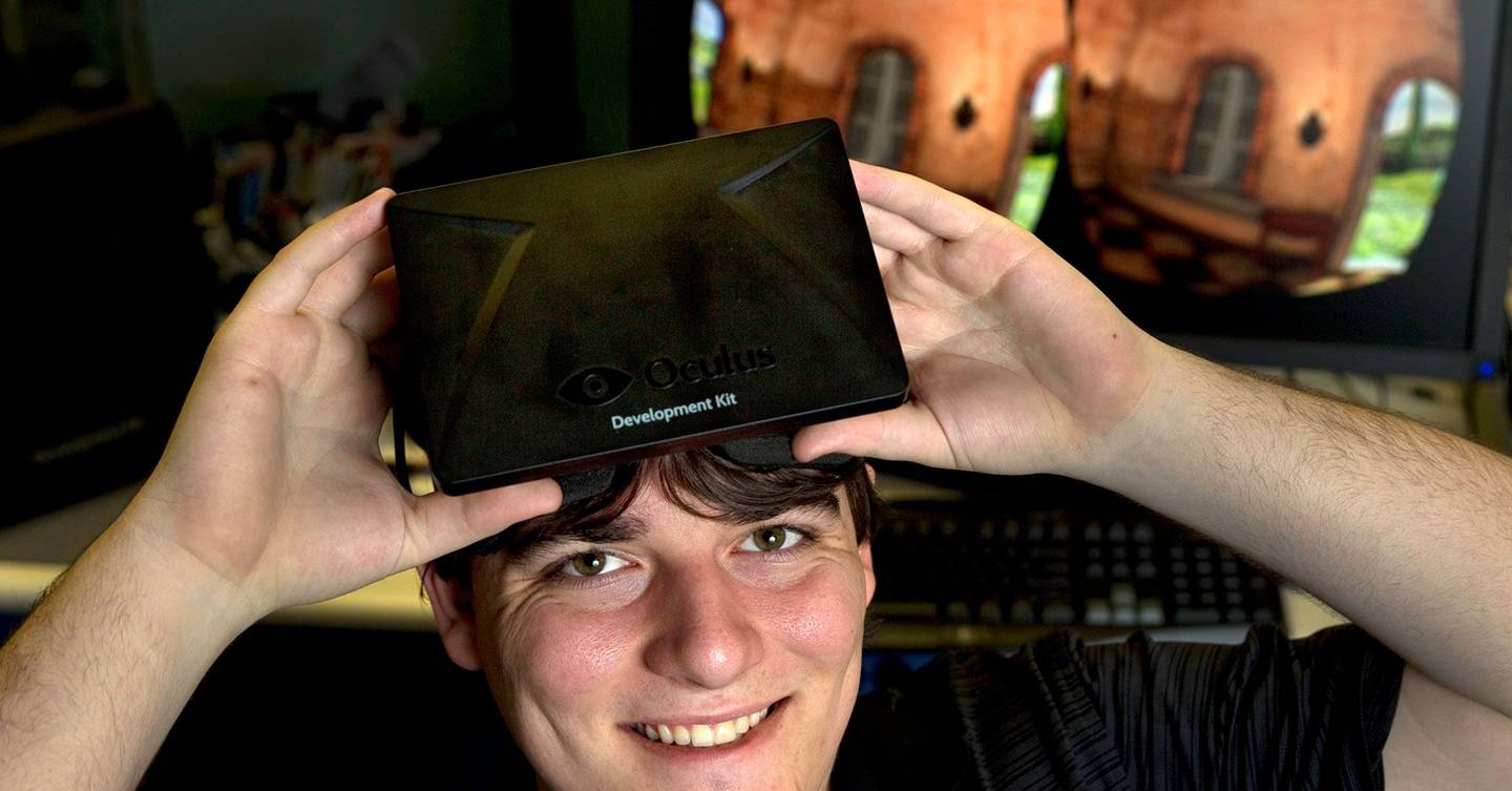 Palmer Luckey's Virtual Reality Headset Oculus Rift Went On Sale In The ...