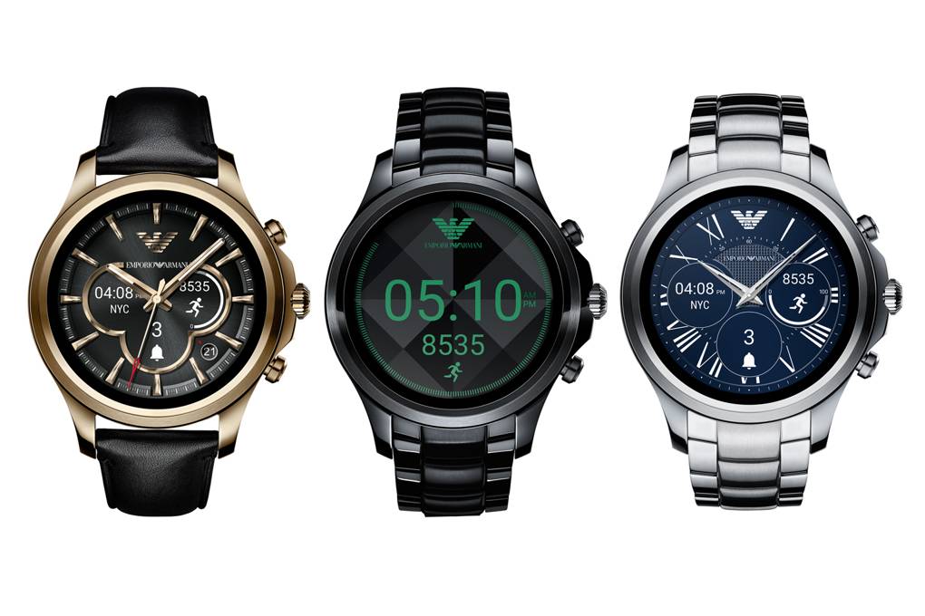 emporio armani men's touchscreen smartwatch