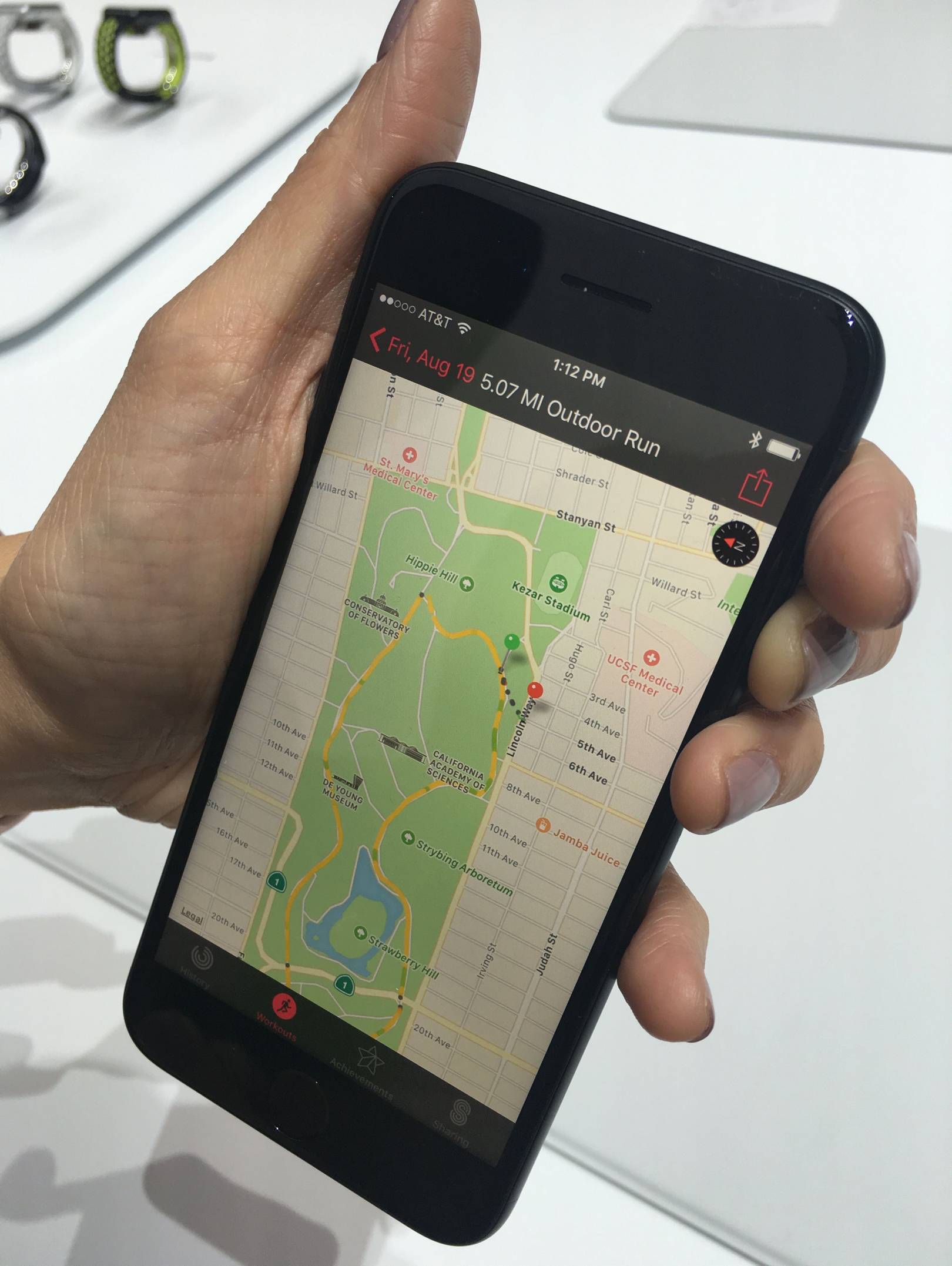 using apple watch series 4