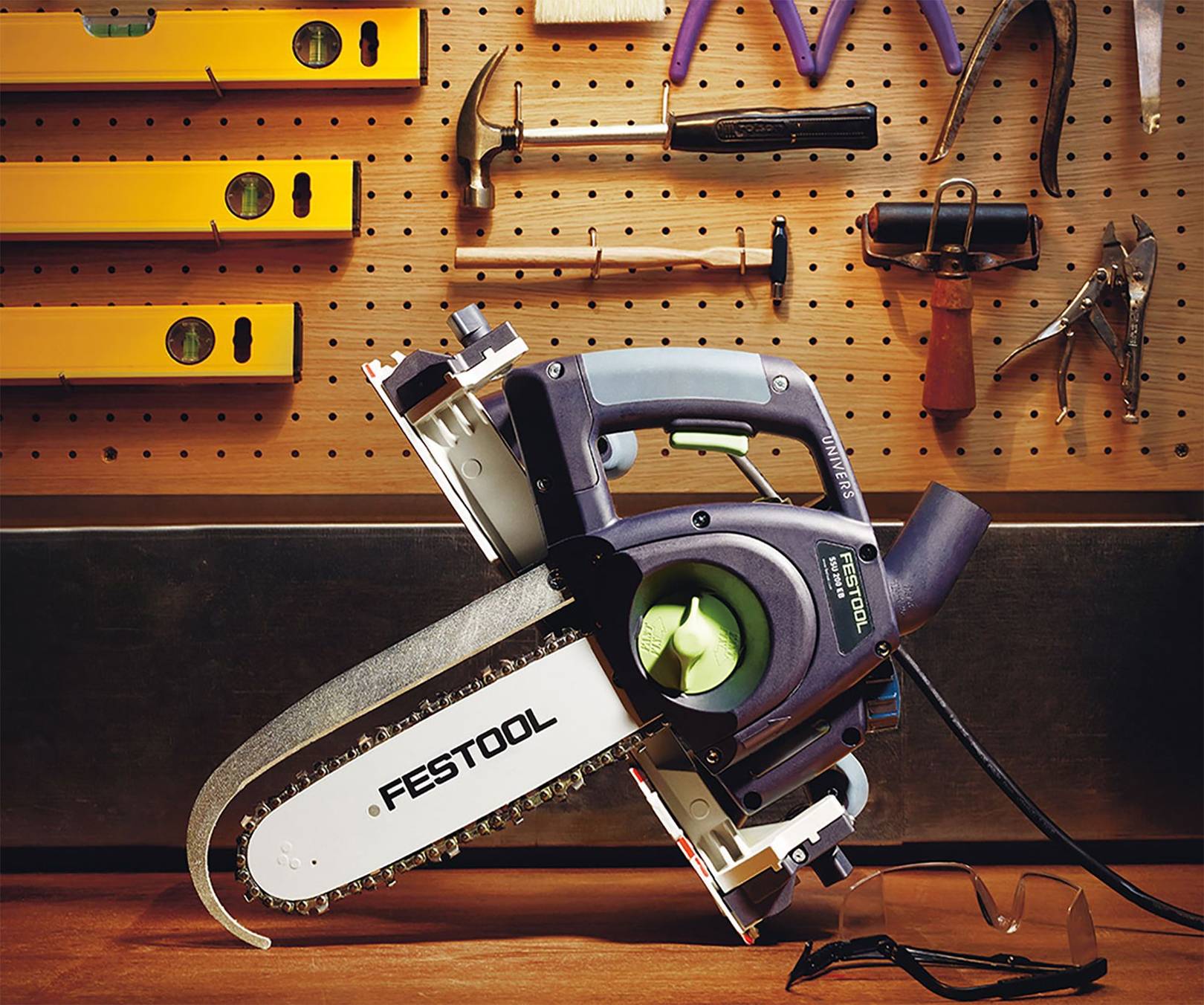 The best blades in slicers, snippers Festool SSU 200EB SET Sword Saw