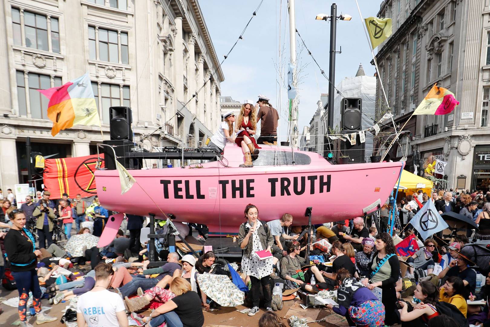 How Extinction Rebellion planned its eye-catching London protests