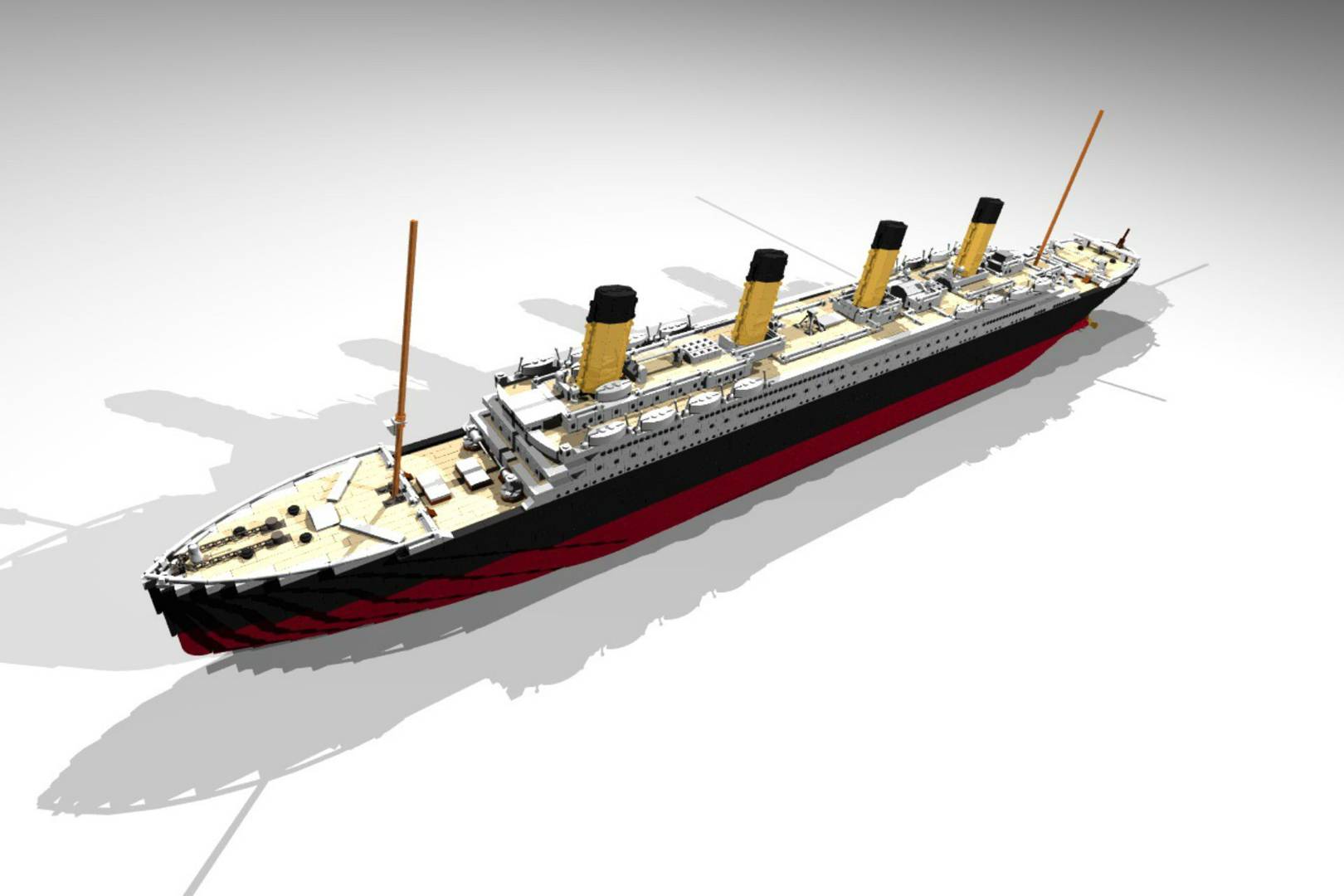 Лего корабль Титаник за 2 тысячи купить