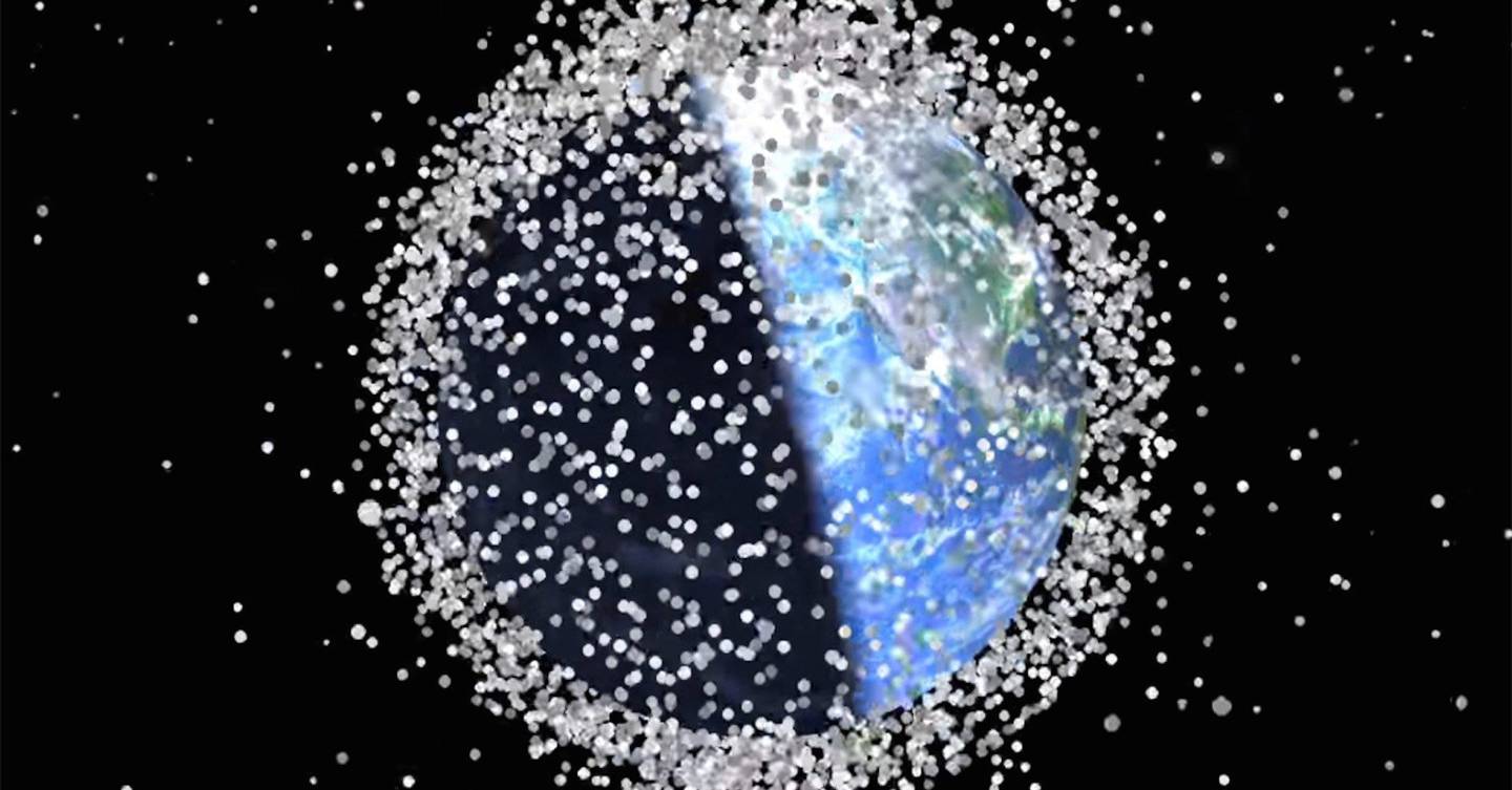 Watch 60 years of space debris appear in just one minute | WIRED UK