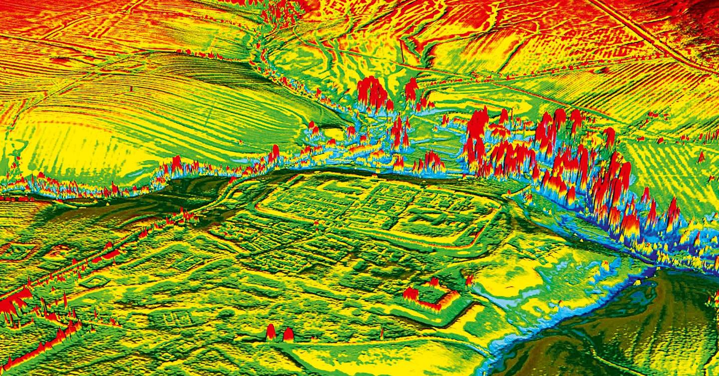 Archaelogists Used Lidar To Discover Roman Settlement In Northumberland 