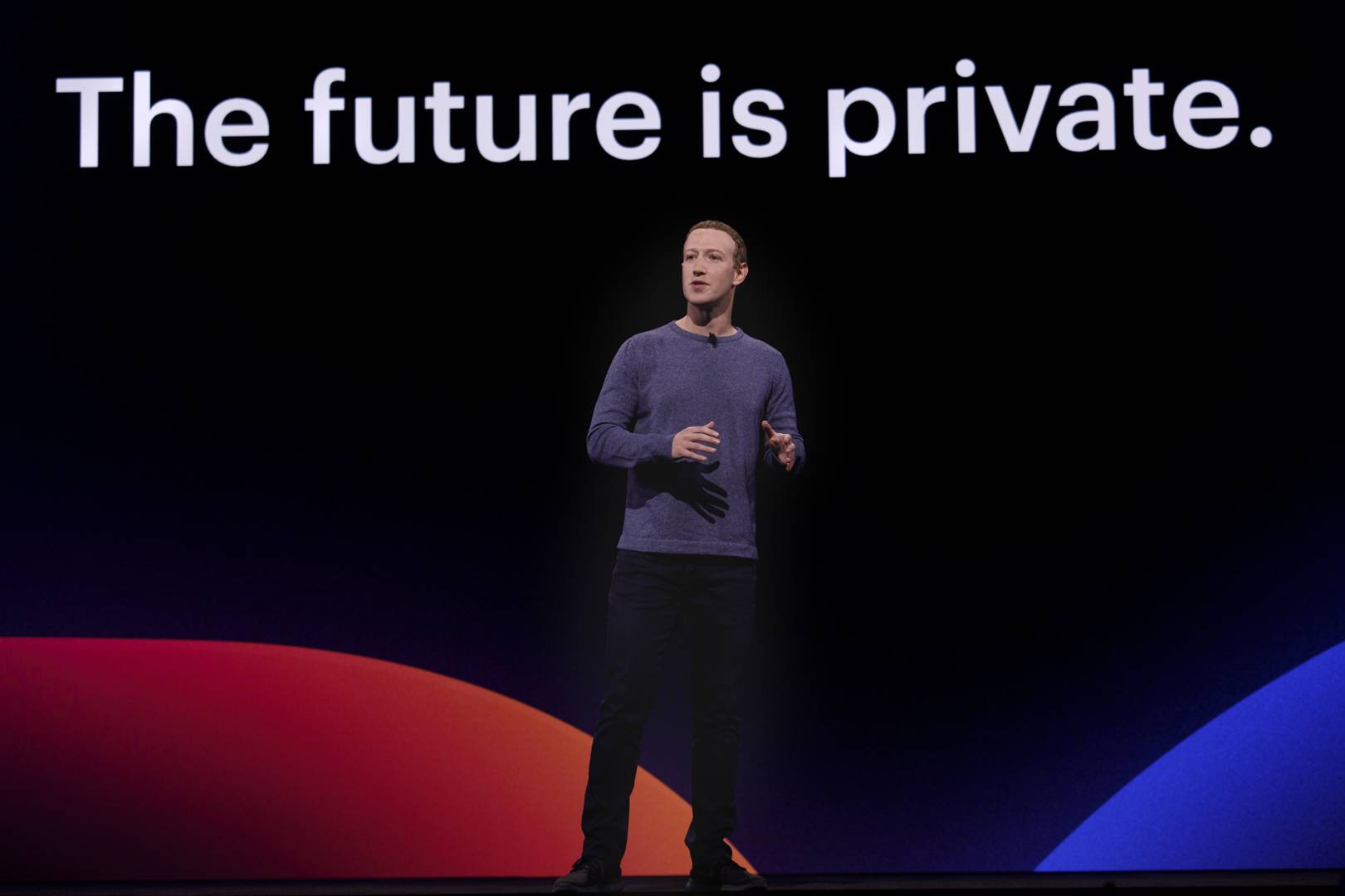 Look past the Facebook redesign and the future is totally not private