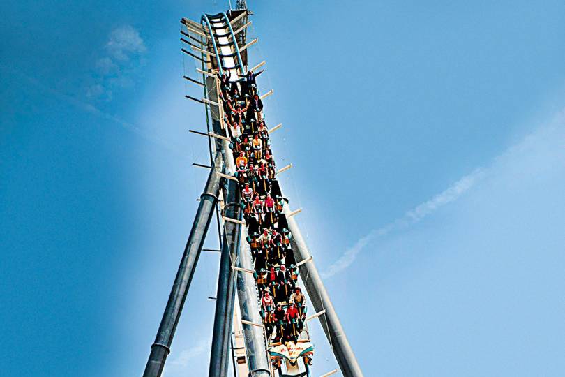 Europe’s fastest roller coaster combines a double helix with water cannons WIRED UK