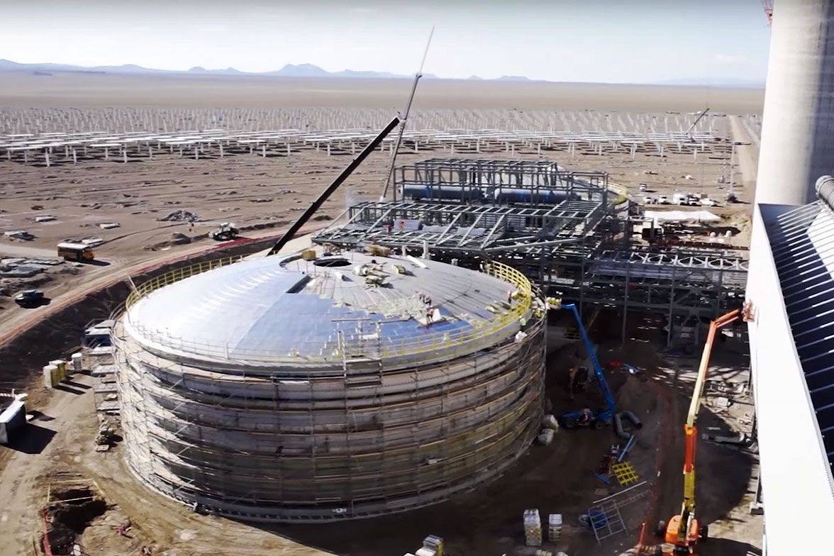 Crescent Dunes solar energy project: the facility - part 1 | WIRED UK