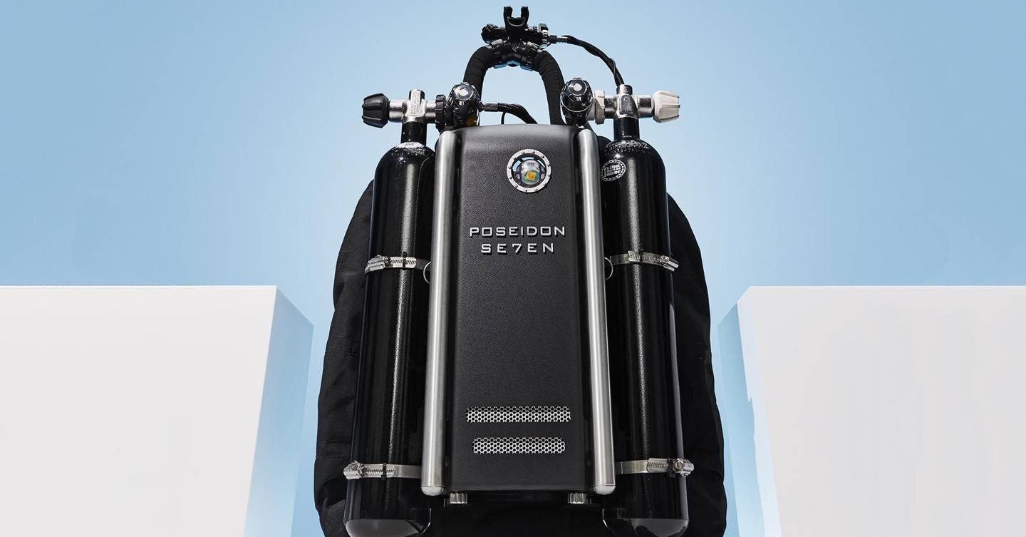 Poseidon's Se7en rebreather price and details WIRED UK