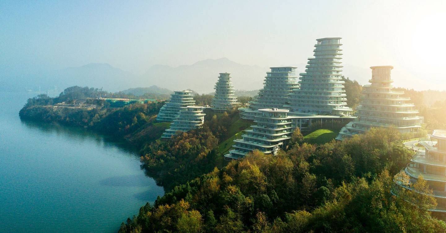 MAD architects made a building that blends in with nature | WIRED UK