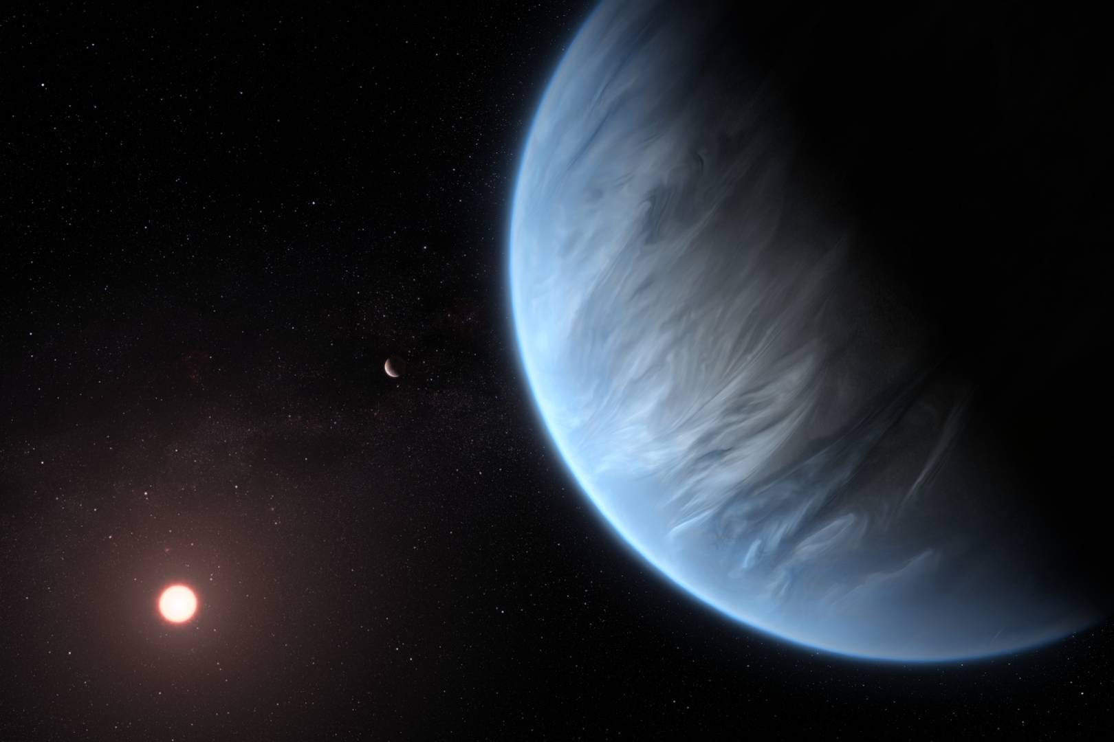 Thursday briefing: Water detected on habitable-zone planet 110 light years away