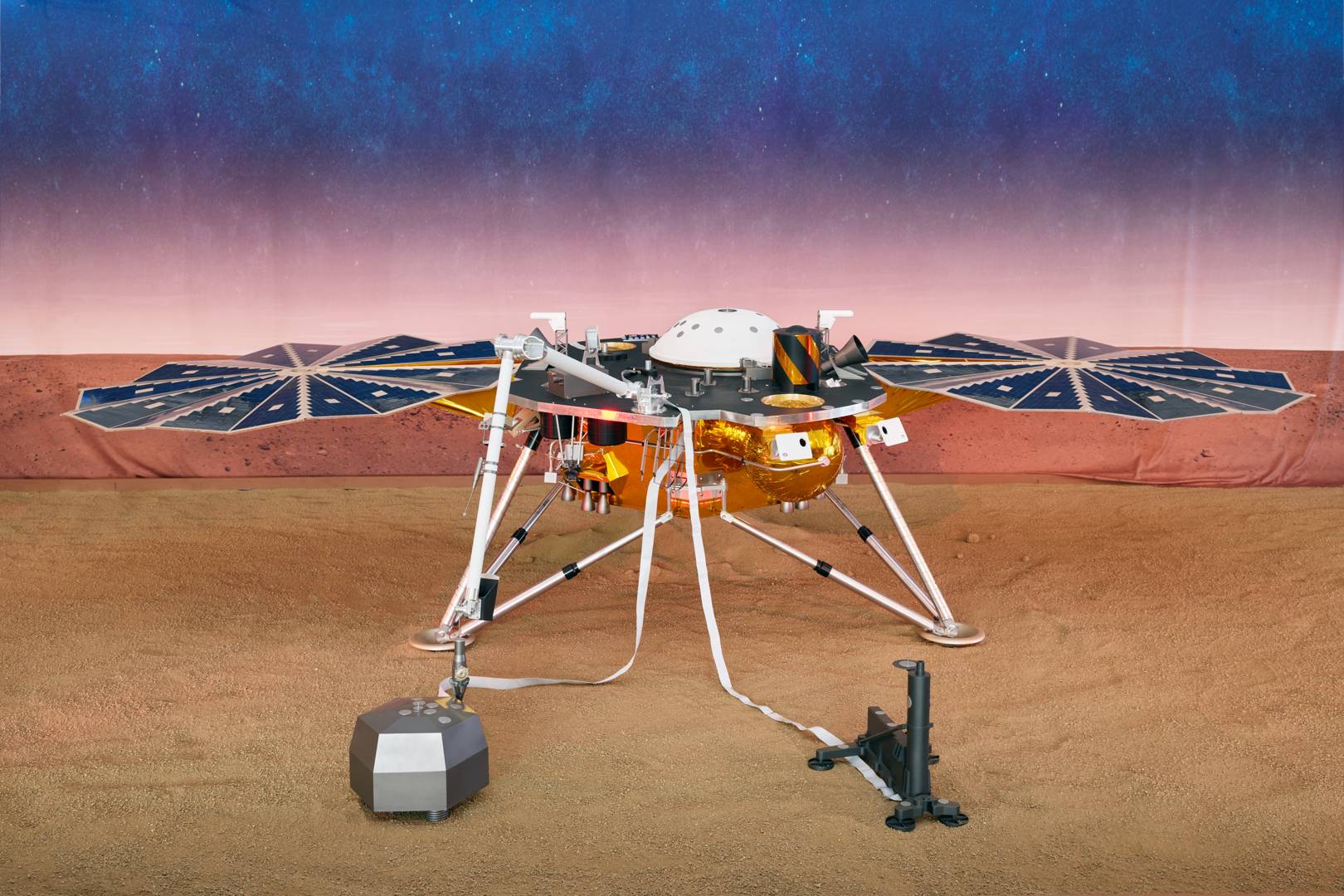 Wednesday briefing: Nasa InSight has detected its first marsquake
