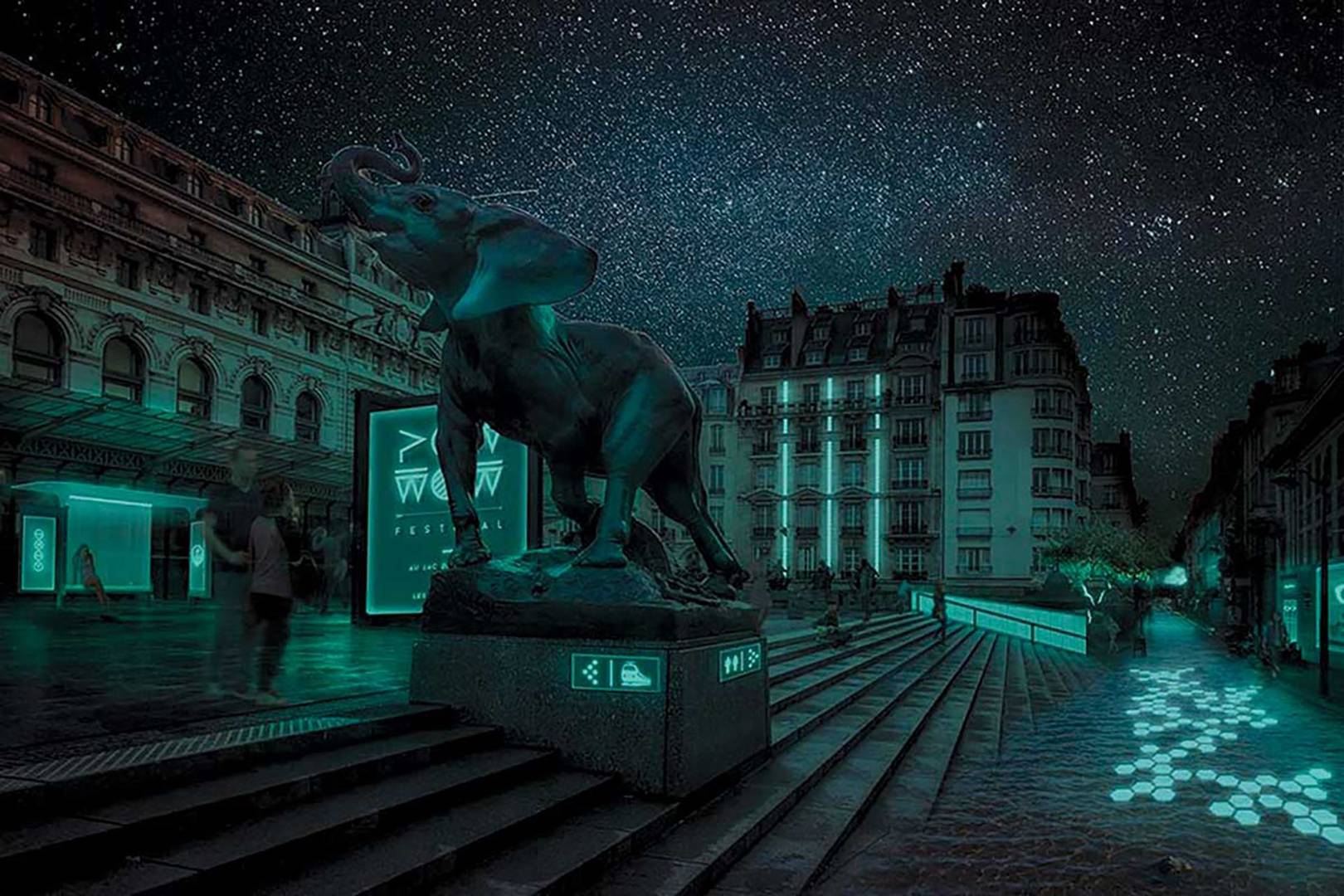 These Glowee lamps run on bioluminescent squid-power