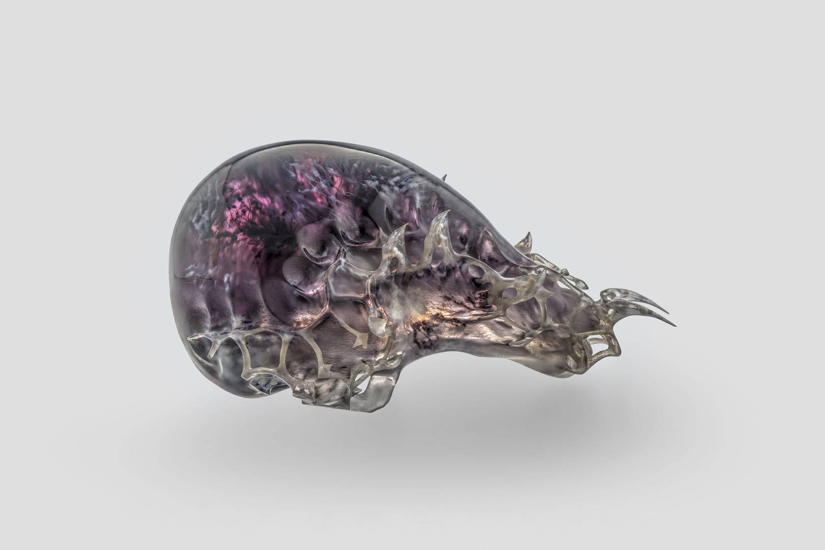 Haunting 3D-printed death masks are like something out of Alien