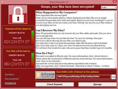 Image result for wannacry ransomware