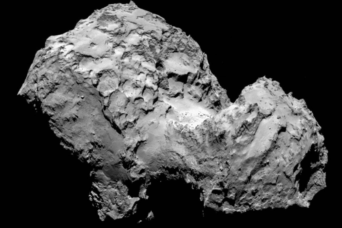 Comet 67P Ice on the comet's surface is as old as the solar system