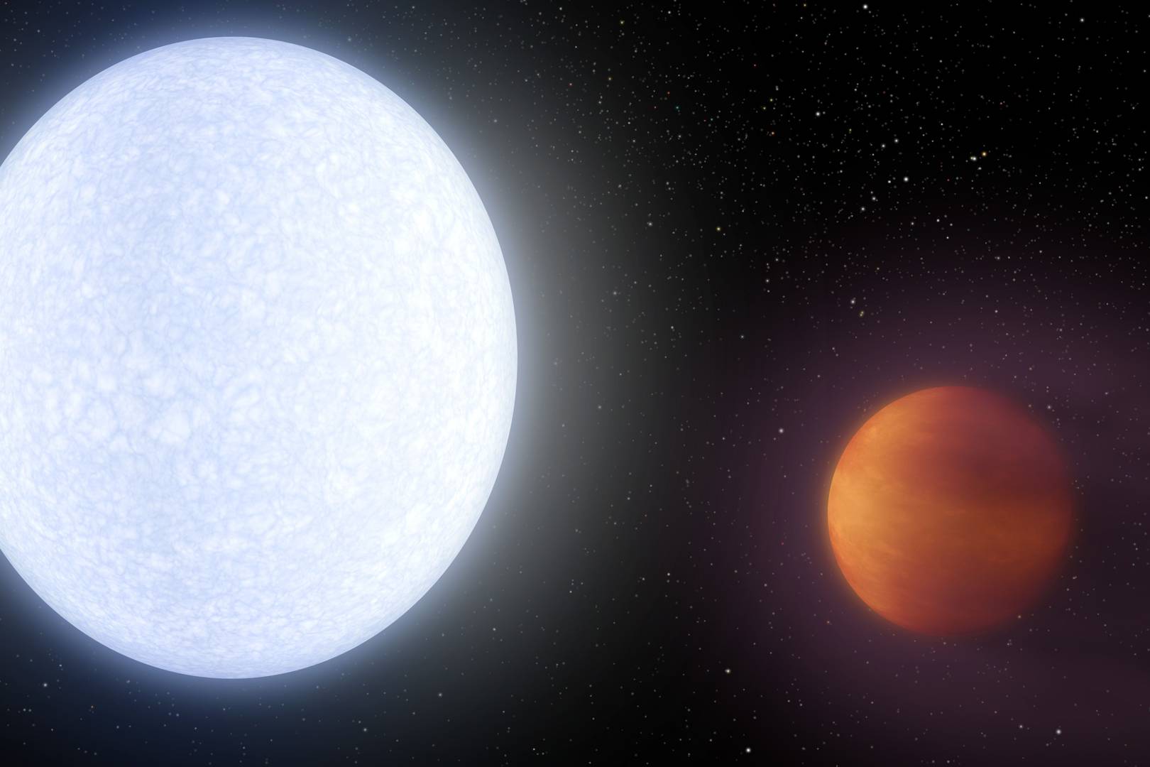 Nasa discovers extreme exoplanet that's hotter than most stars in the known Universe