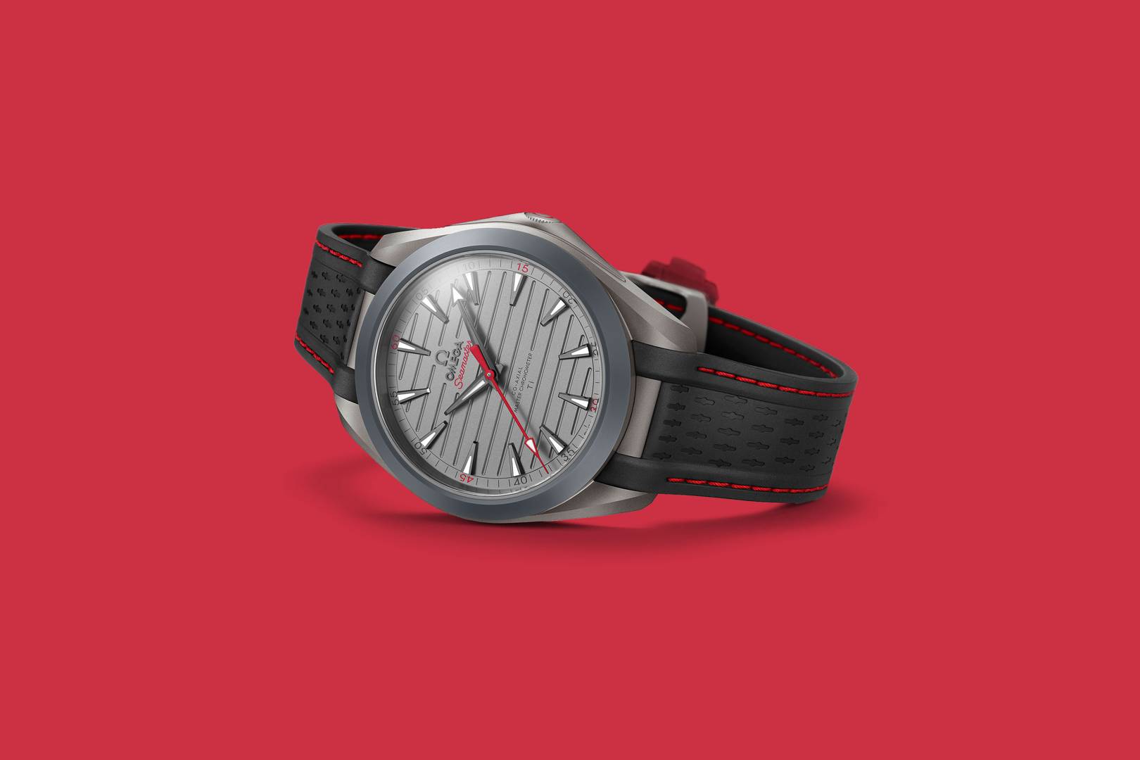 The new Omega Seamaster Aqua Terra is made of titanium and weighs just 55g