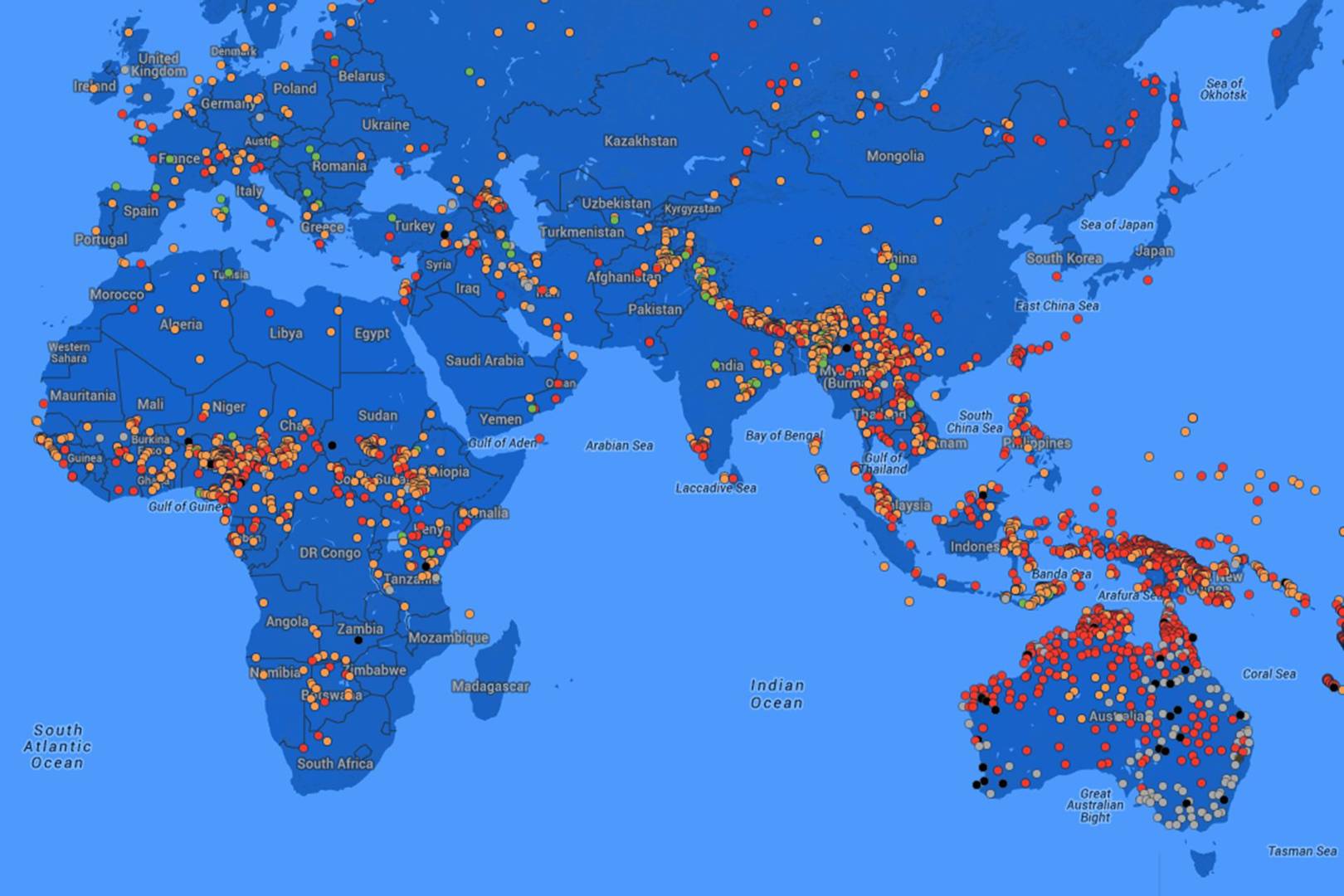 contact languages are dying out the atlantic