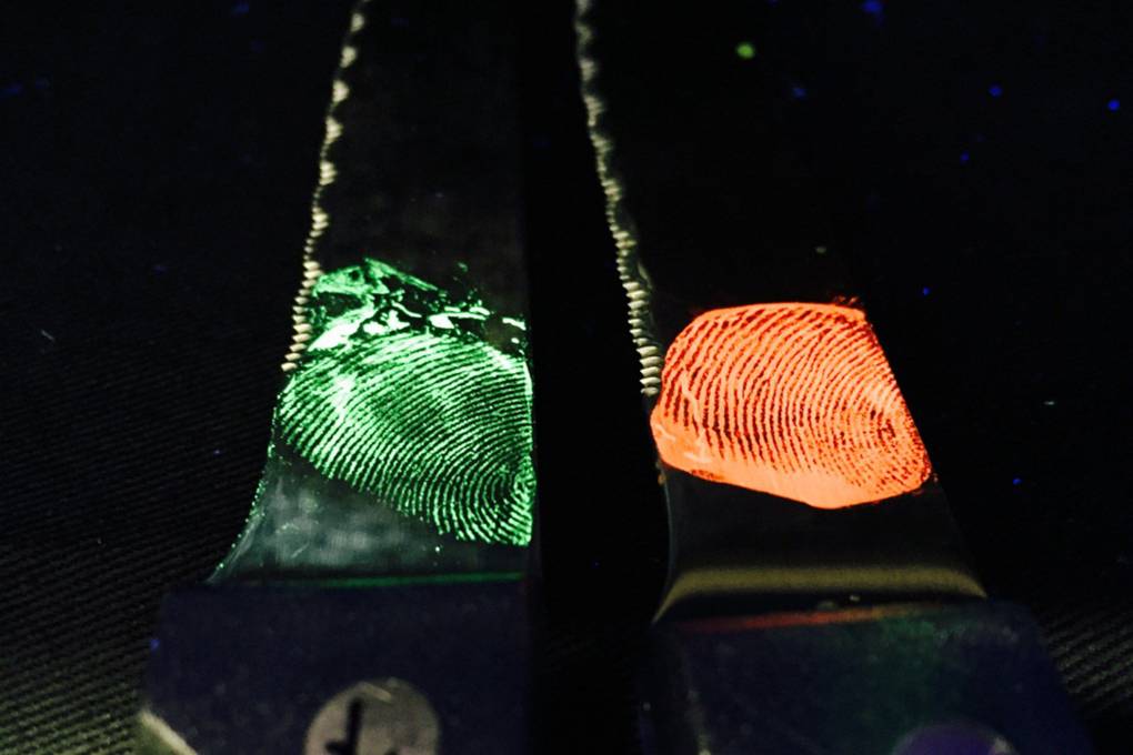 Fluorescent fingerprints make forensics quicker and cheaper WIRED UK