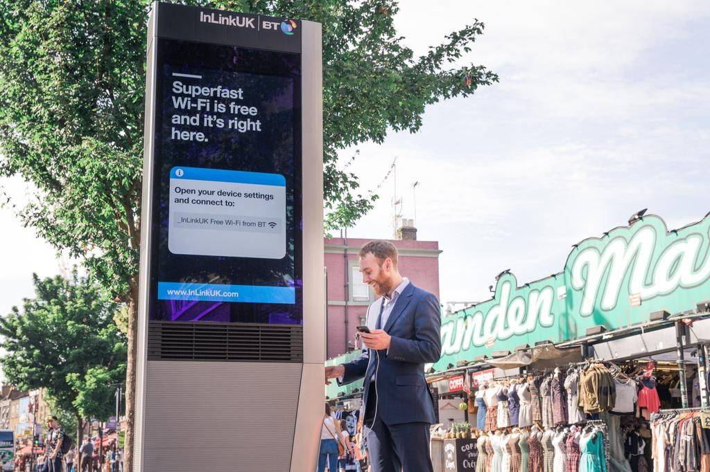 Phone boxes across the UK are being turned into free 1Gbps Wi-Fi hotspots and charging stations