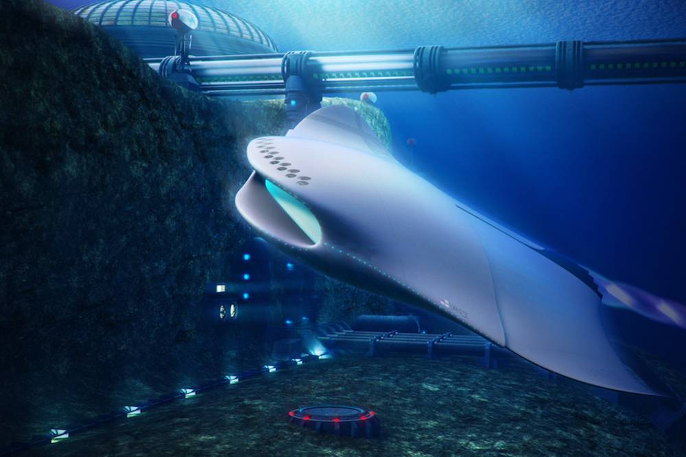 These futuristic Royal Navy submarine concepts look and act like fish