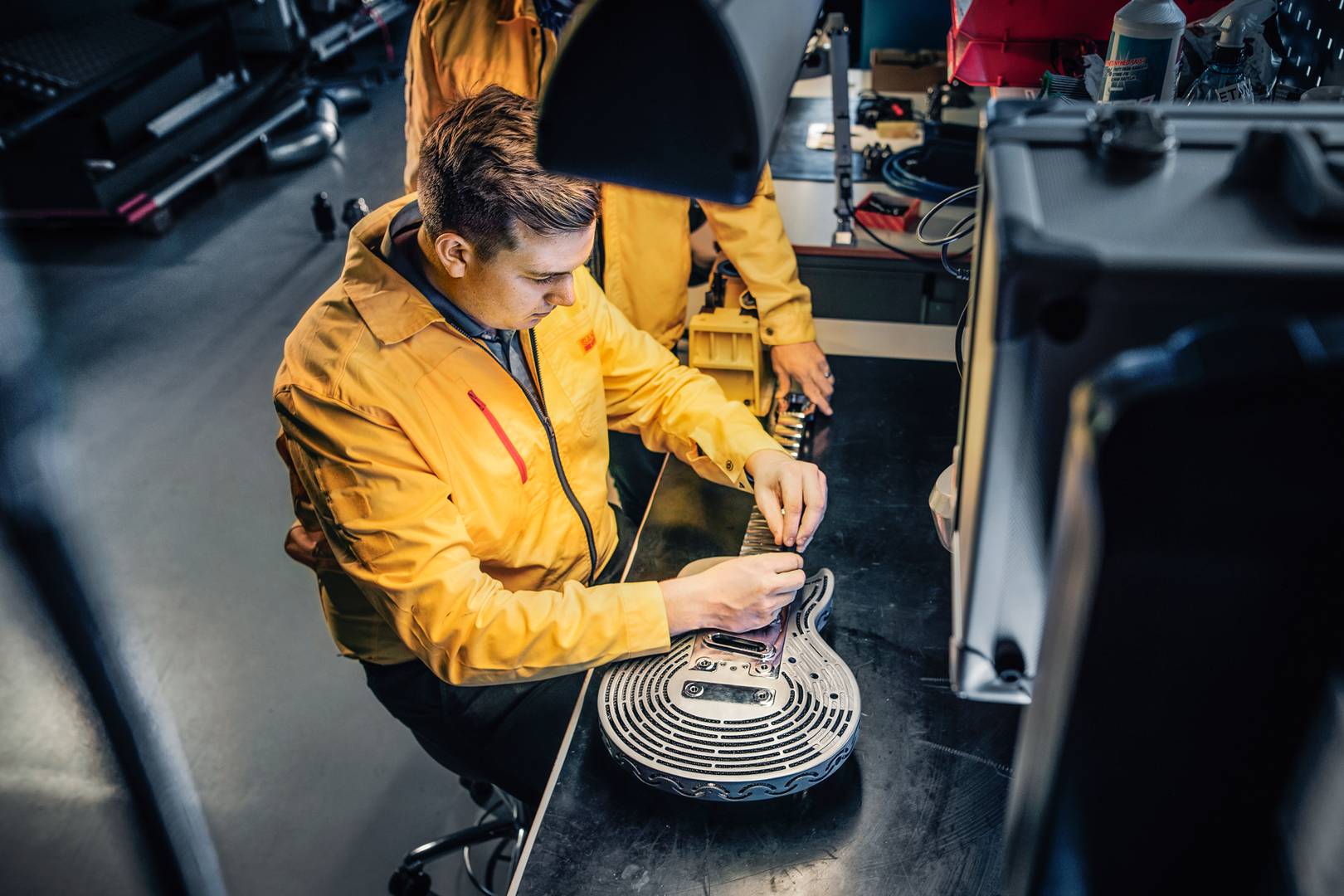 Sandvik's 3D-printed guitar is totally unsmashable