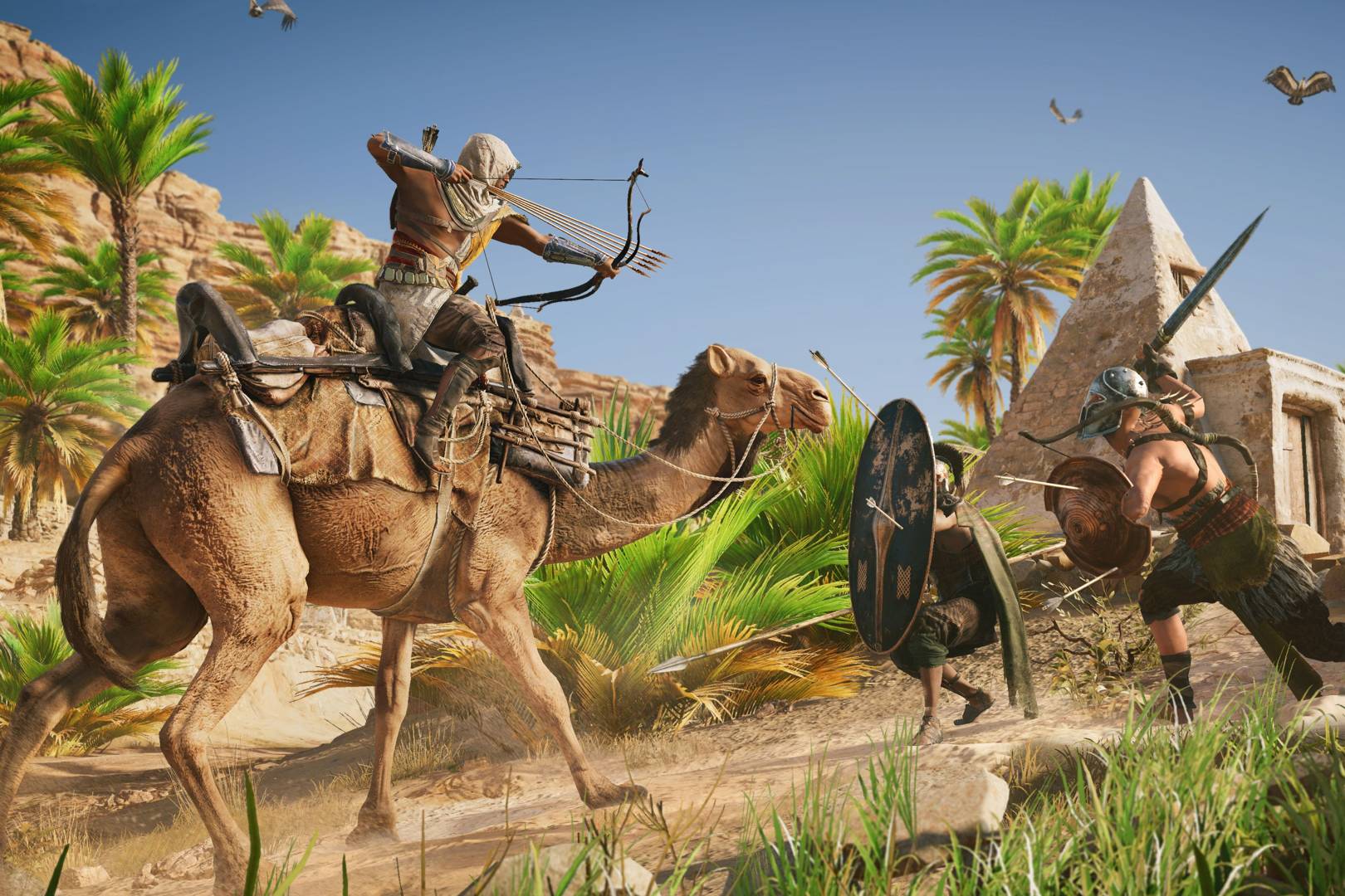 Assassin's Creed Origins hands on: 4K and eagles to the rescue