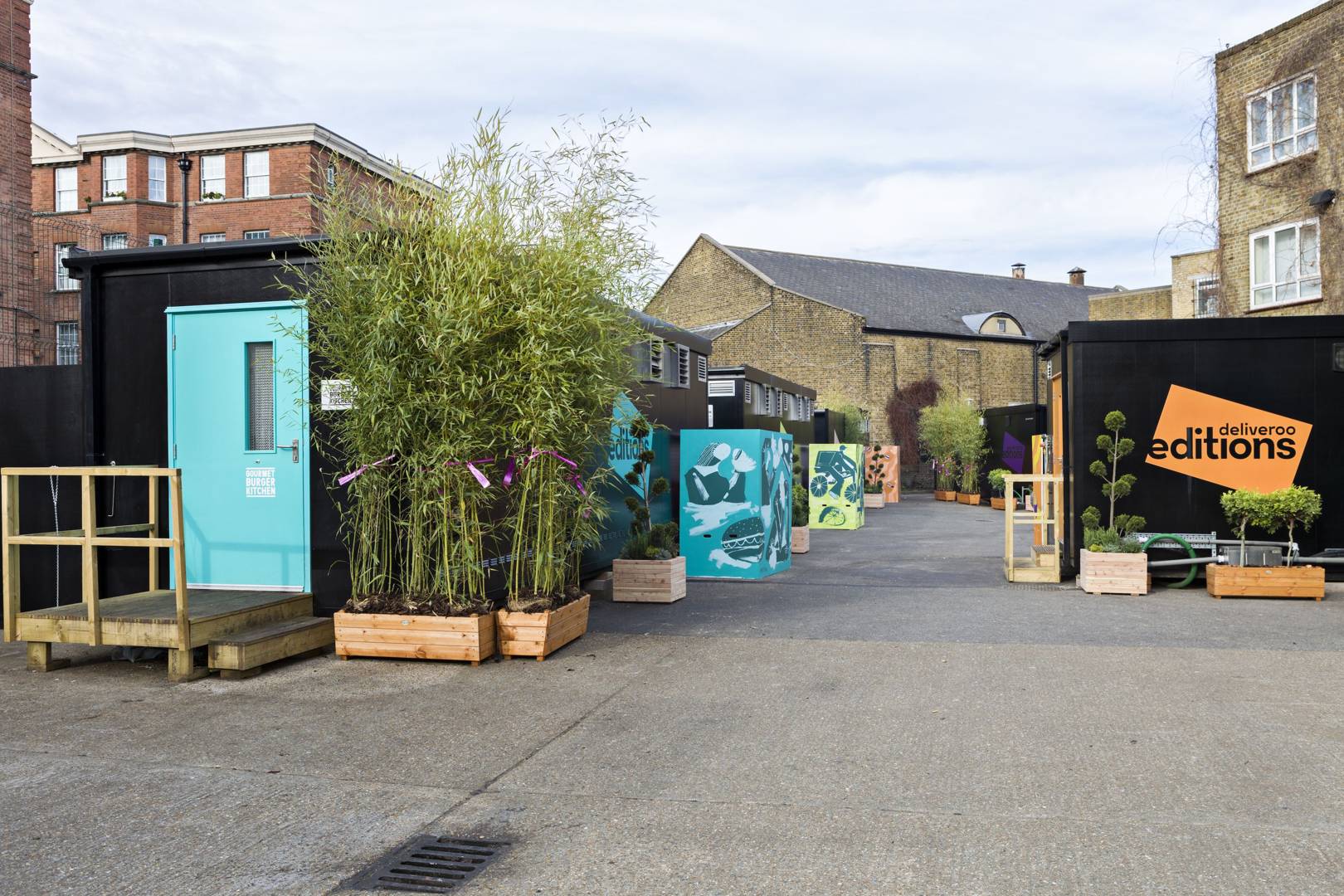 Deliveroo has built a bunch of tiny kitchens to feed more hungry Londoners
