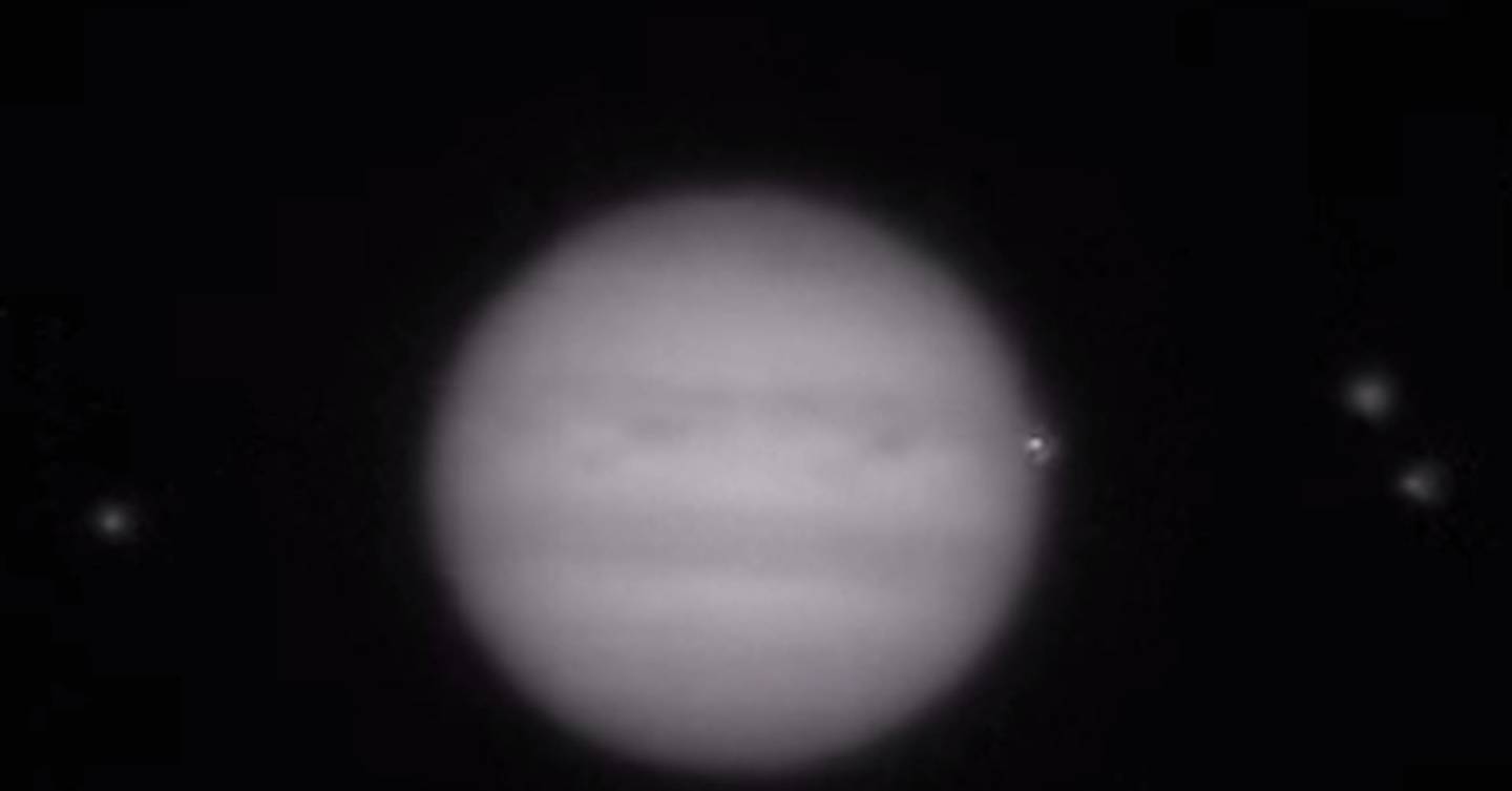 Юпитер через телескоп
