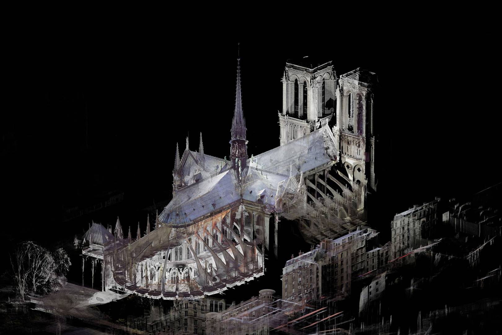 How Notre Dame is being rebuilt from 50 billion scraps of data