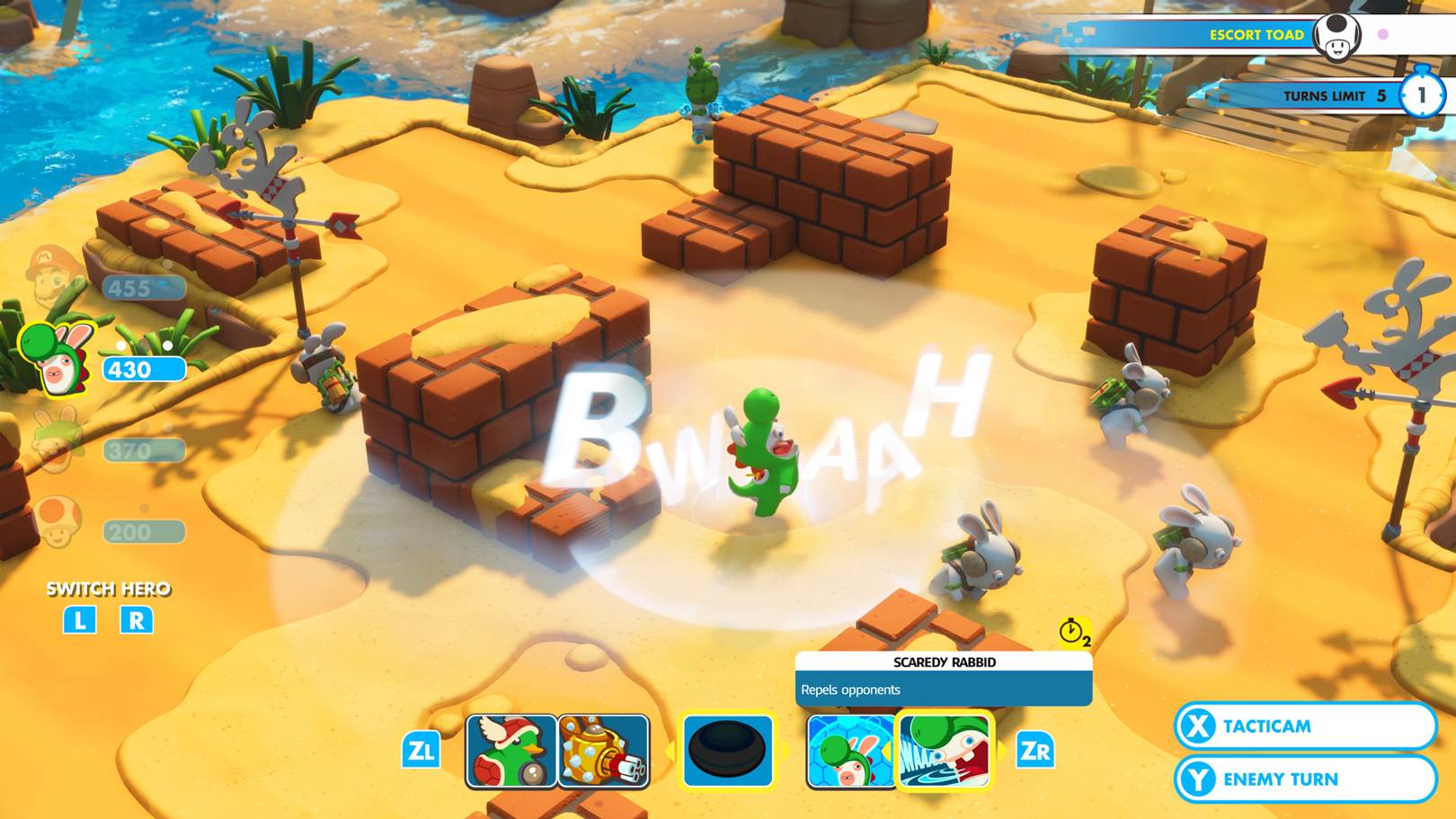 mario and the rabbids