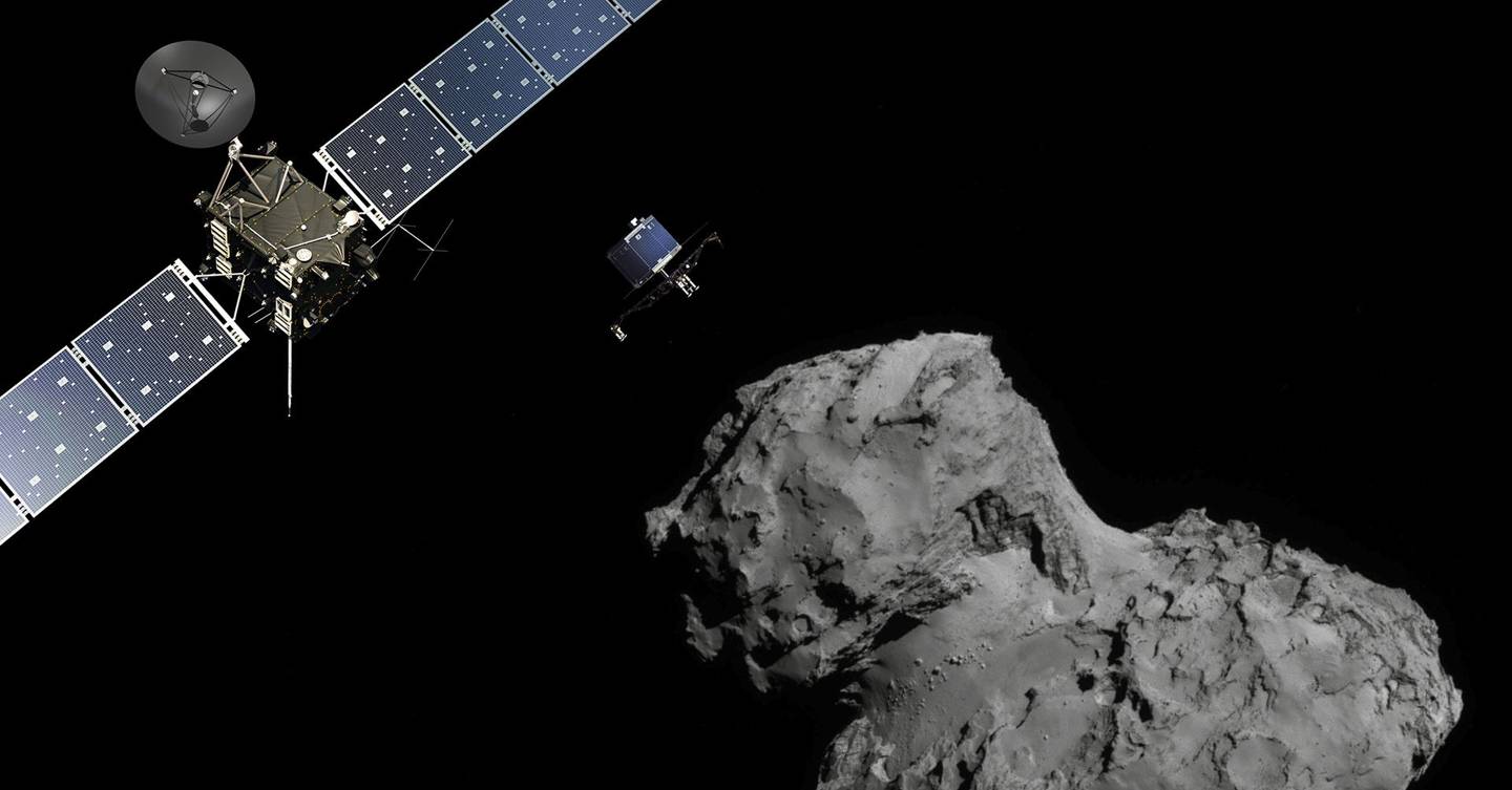Rosetta Mission Crash Landing On 67p Wired Uk 1755