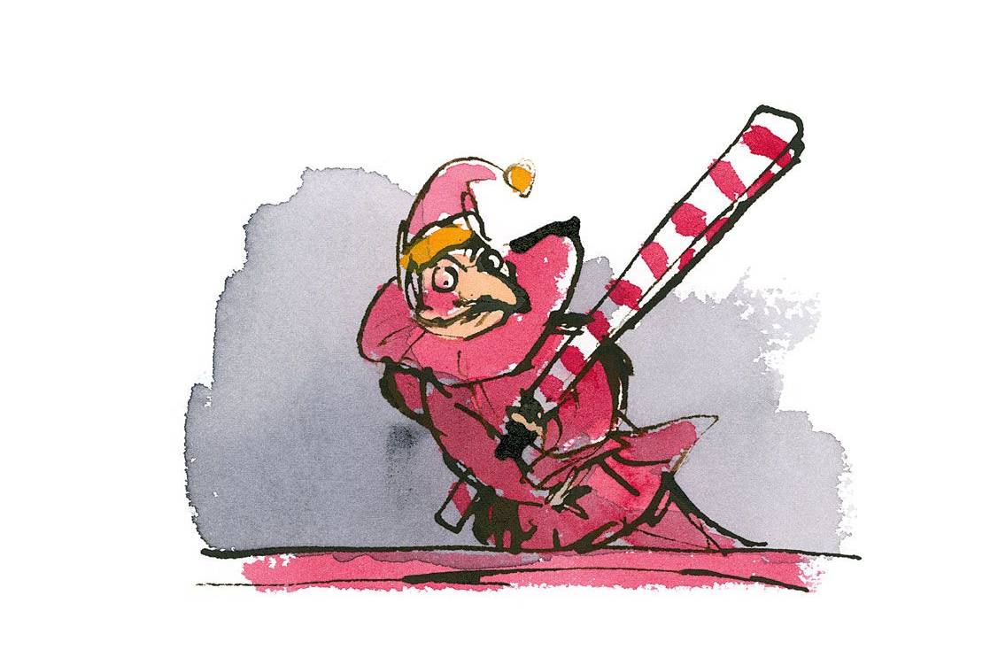 Gallery: Quentin Blake illustrations for Russell Hoban's Riddley Walker