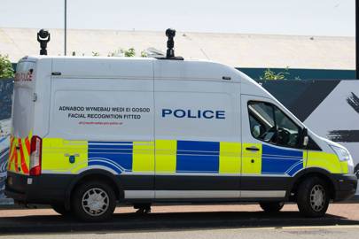 blue police vans uk