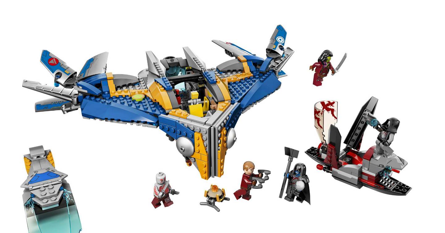 lego guardians of the galaxy ship