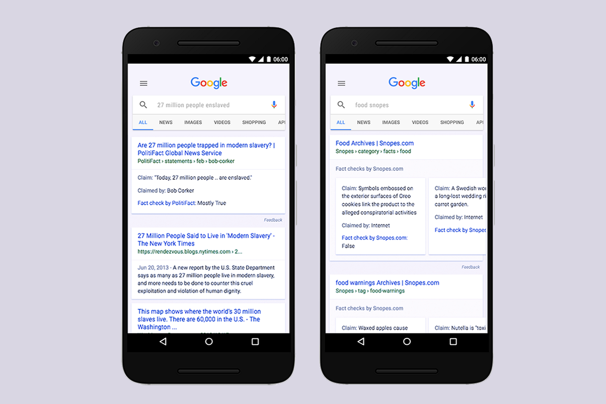 Google rolls out its 'fact check' label globally to help you avoid fake news