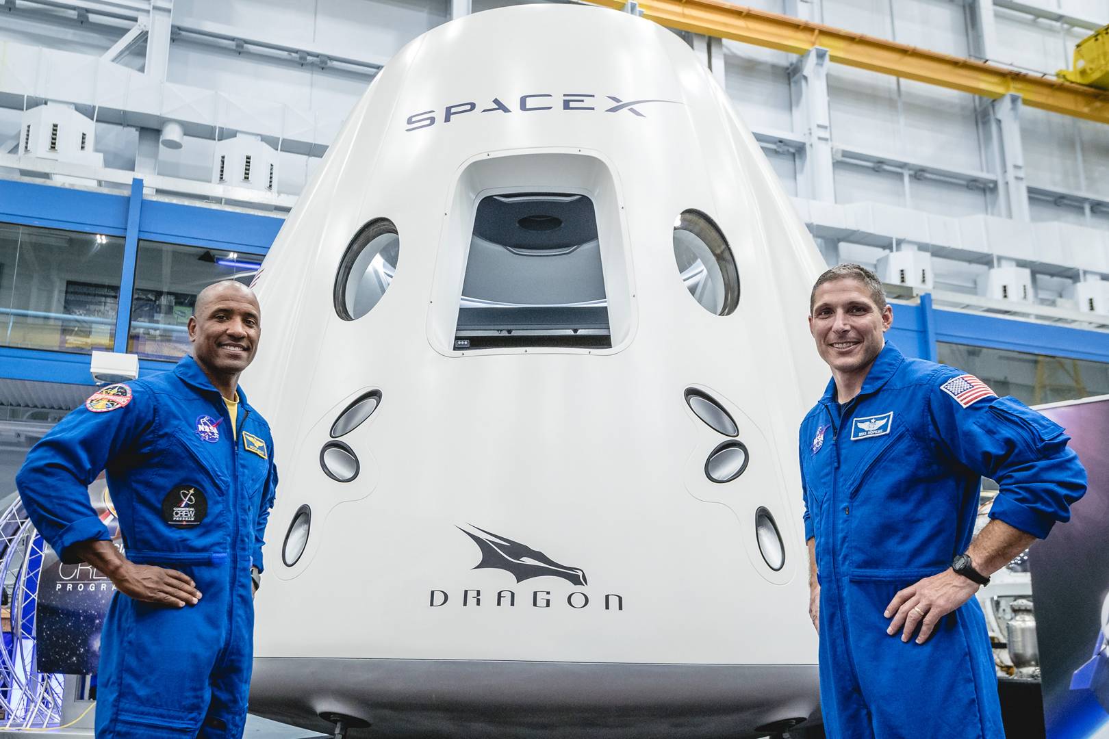 Wednesday briefing: See inside SpaceX's Crew Dragon spacecraft