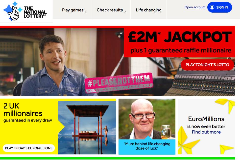 Play the National Lottery online? Your account may be at risk