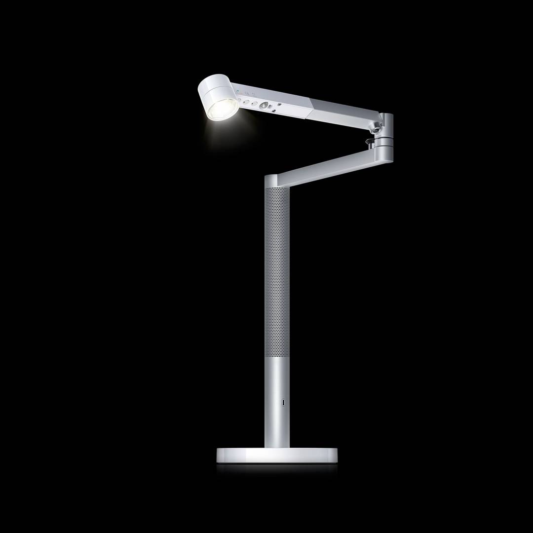 Image: Dyson's Lightcycle Morph smart lamp is all kinds of odd