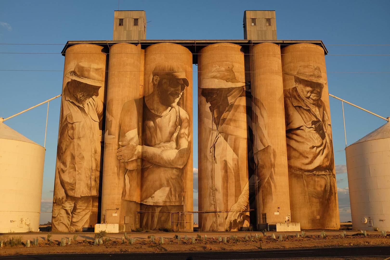 Guido Van Helten's work is charting rural abandonment