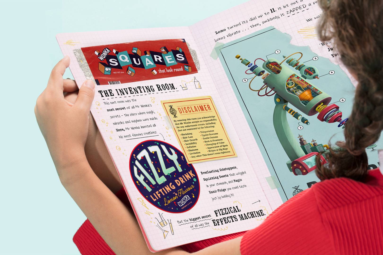 This custom Roald Dahl story puts you in the Chocolate Factory