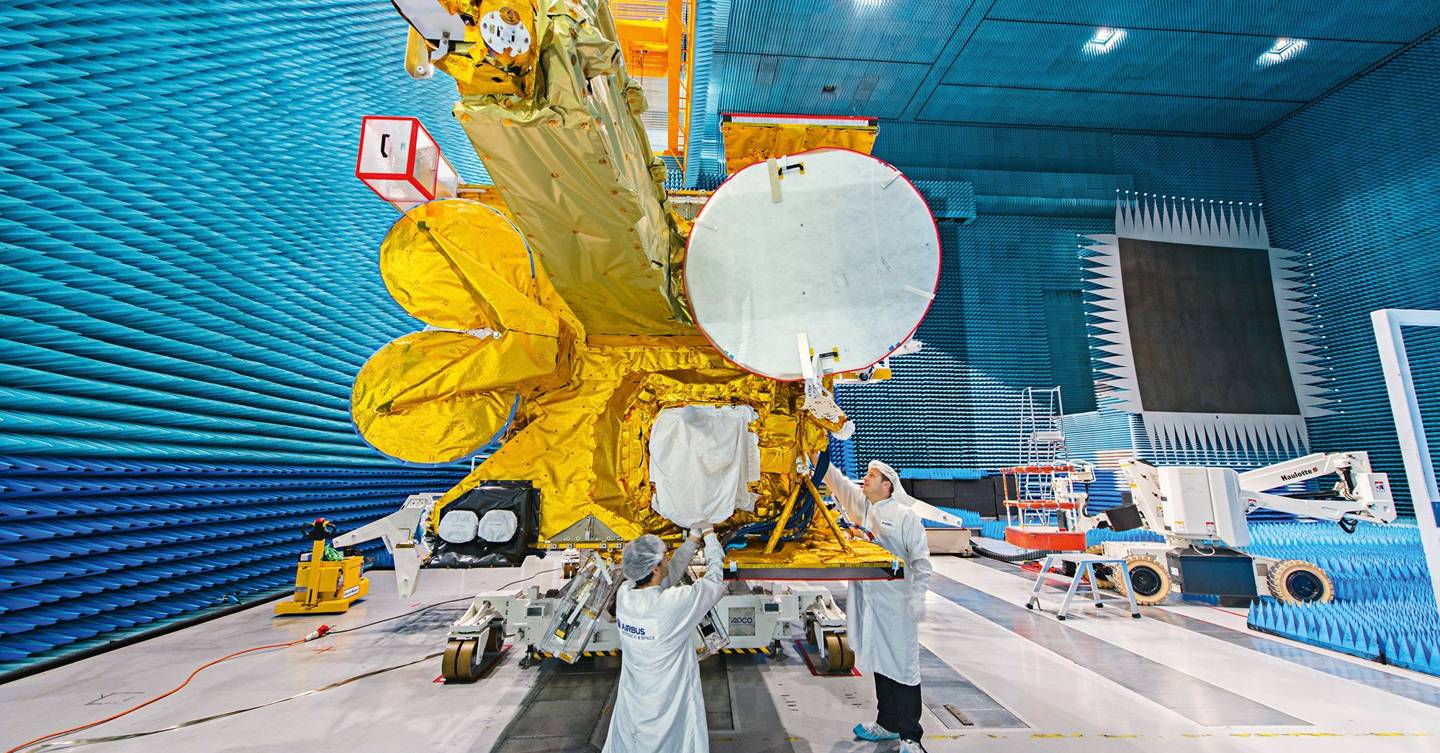 Highspeed satellite connection made in collaboration between