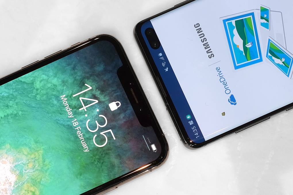 Samsung Galaxy S10 vs Apple iPhone XS