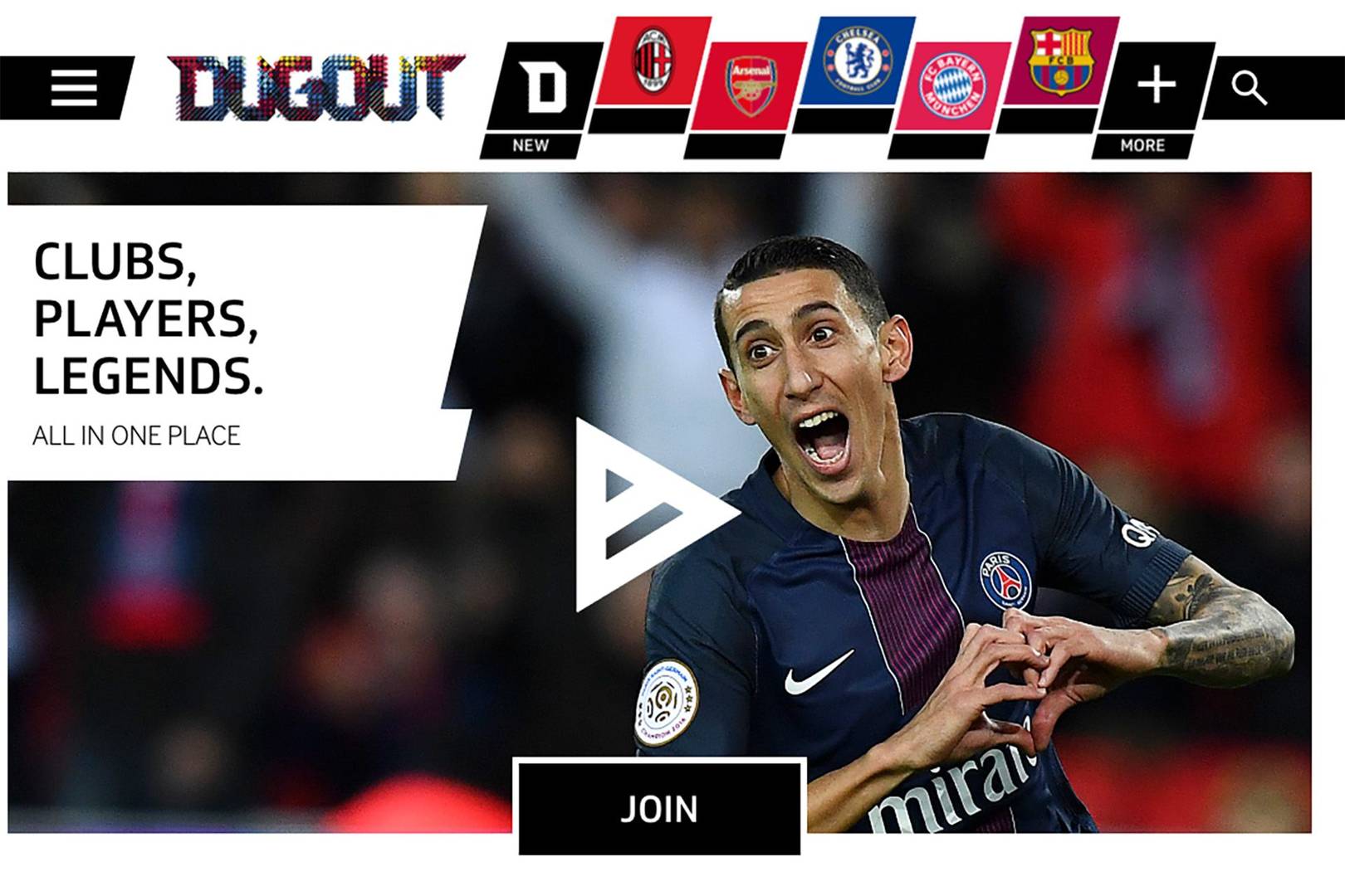 Gareth Bale, Neymar and Man City team up to launch 'Facebook for football fans' site, Dugout