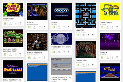 internet archive retro games