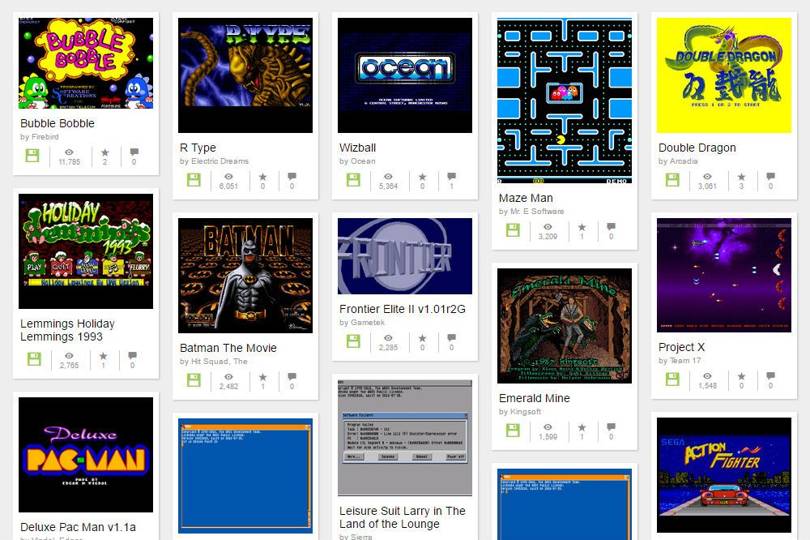 Play 10 000 retro Amiga games in your browser thanks to 